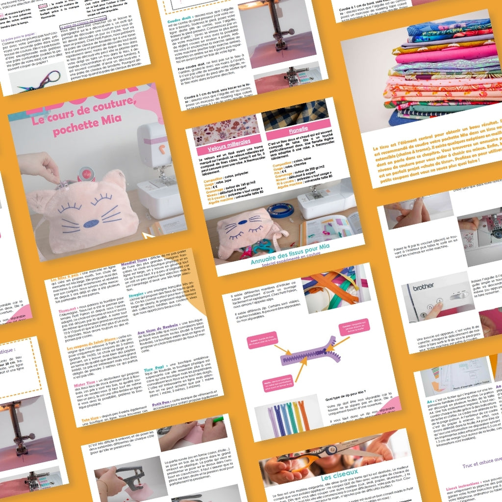 Patrons 2 trousses Mia (PDF + EBOOK)