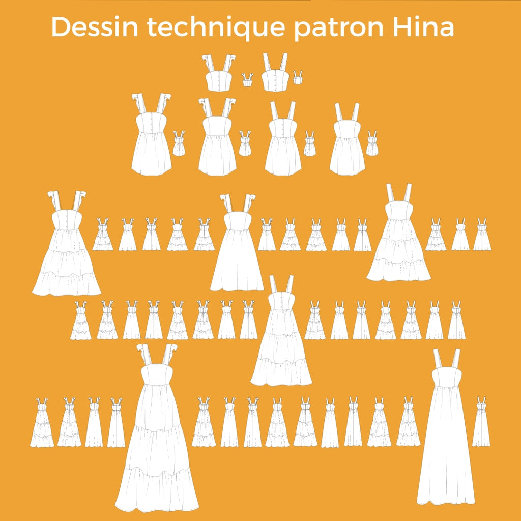 Super pack patrons Hina (PDF + EBOOK)