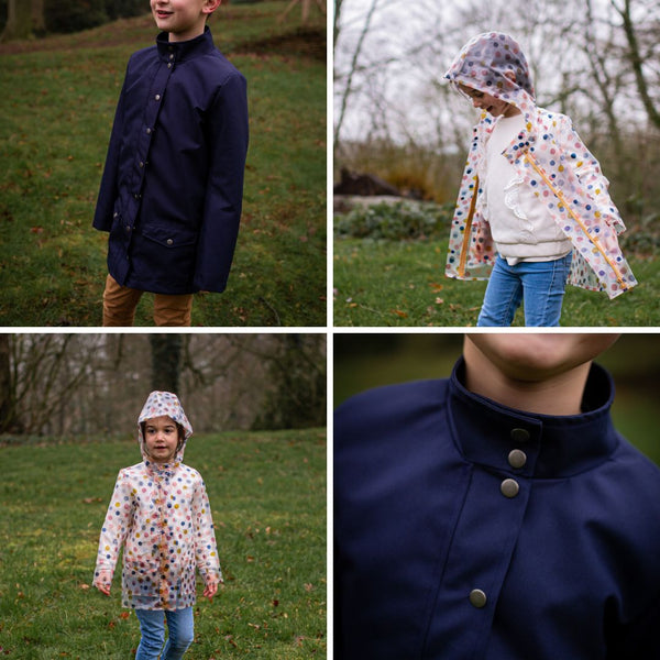 Patron Parka Anselme Enfant (PDF) + cours vidéo