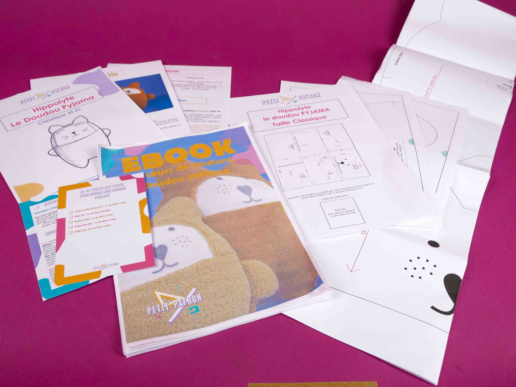 Patron doudou Hippolyte PDF + Ebook
